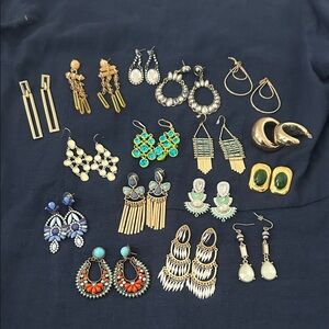 Chic Multicolor Earring Collection
